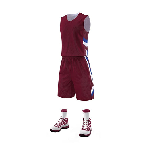 Plus Size Reversible Breathable Training Basketball Sets