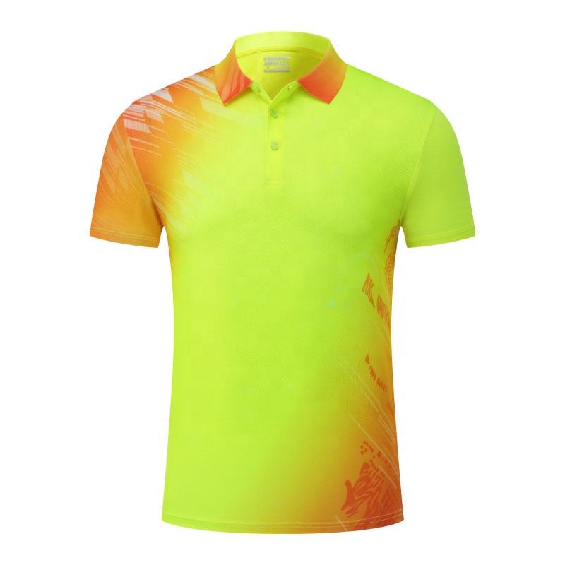 Unisex Sublimation Printed Tennis Polo Suit