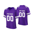 Unisex Custom Purple Breathable Comfortable Soccer Jersey
