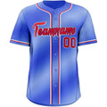 Stylish Quick-Dry Button-Up Custom Baseball Jersey
