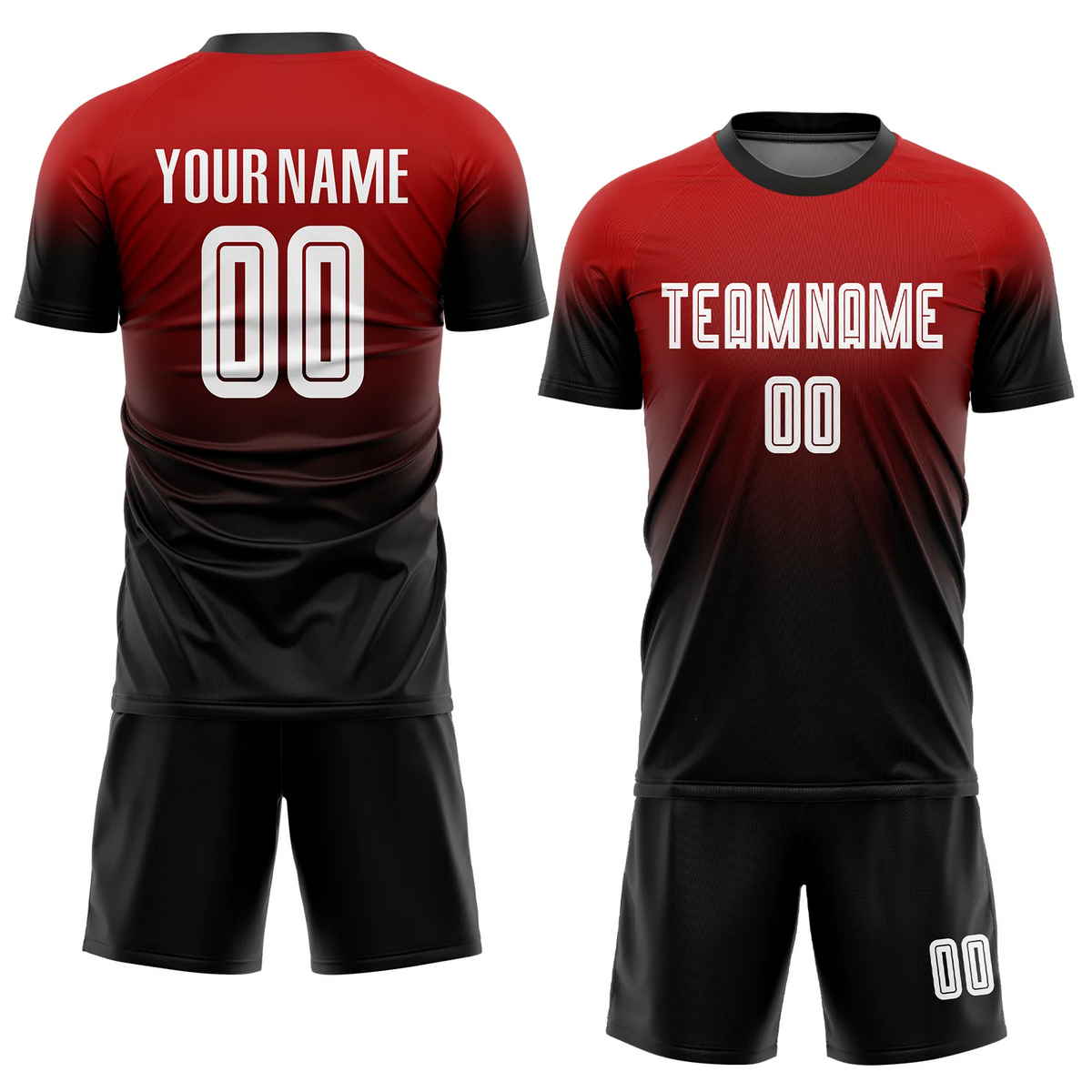 Men's Custom Loose-Fit Casual Soccer Jersey