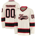Custom Loose-Fit Long-Sleeve Hockey Jersey